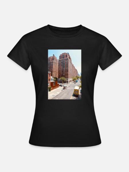 Urban Harmony - Frauen T-Shirt - Schwarz