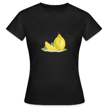 Lemon - Women's T-Shirt - black - Front - AI Model Female 172 dark (172cm)