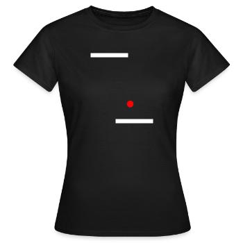 puanteur - T-shirt Femme - noir - Devant - AI Model Female 172 dark (172cm)