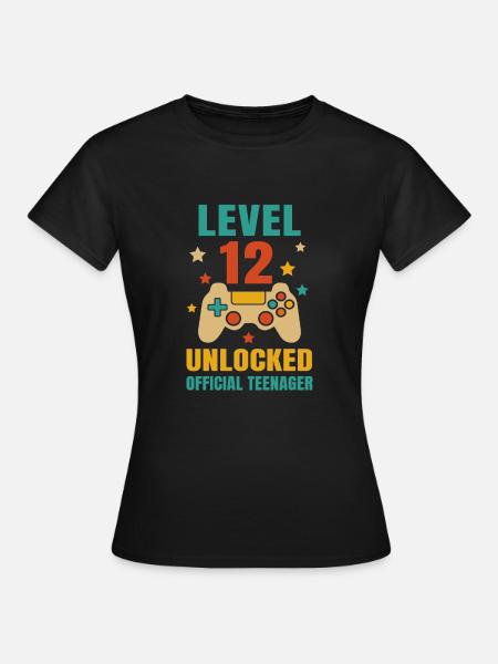 12th birthday - Women's T-Shirt - black