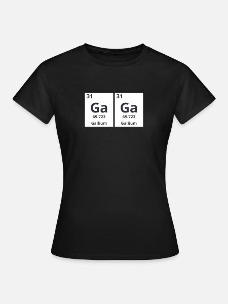 Gaga - Frauen T-Shirt - Schwarz