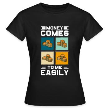 Cadeau de Success Finance - T-shirt Femme - noir - Devant - AI Model Female 172 dark (172cm)