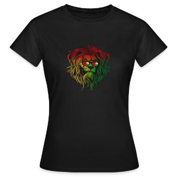 Guinée-Bissau - T-shirt Femme - noir - Devant - AI Model Female 172 dark (172cm)