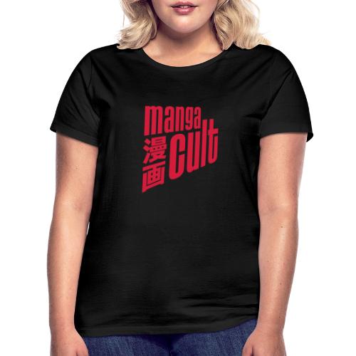 Manga Cult Logo Rot - Frauen T-Shirt