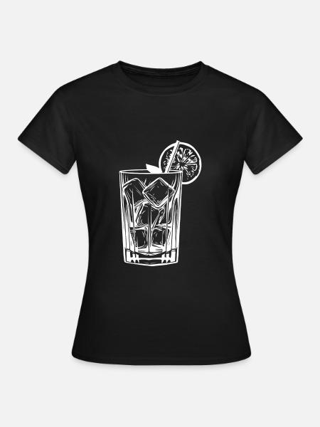 Limonade Getränk - Frauen T-Shirt - Schwarz