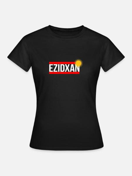 ezidxan logo - Frauen T-Shirt - Schwarz