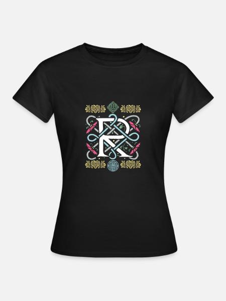 R - Frauen T-Shirt - Schwarz