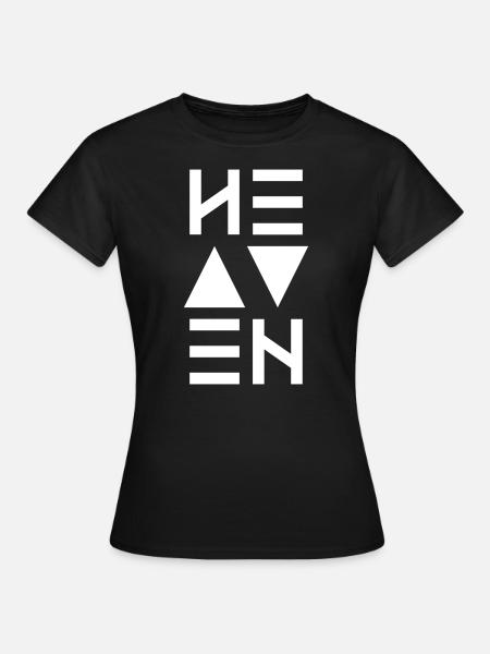 Heaven - Frauen T-Shirt - Schwarz