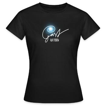 Gast auf Erden - Frauen T-Shirt - Schwarz - Vorne - AI Model Female 172 dark (172cm)