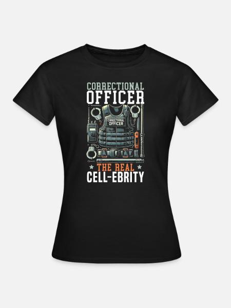Haftgesetz Für Justizvollzugsbeamte - Frauen T-Shirt - Schwarz