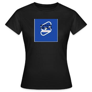 Buttje shorts - Women's T-Shirt - black - Front - AI Model Female 172 dark (172cm)