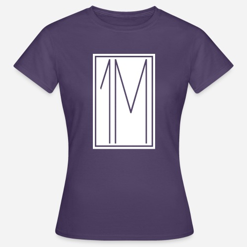 1M Logo weiß - Frauen T-Shirt
