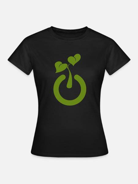 Détendez-vous dans le jardin, éteignez simplement les plantes - T-shirt Femme - noir
