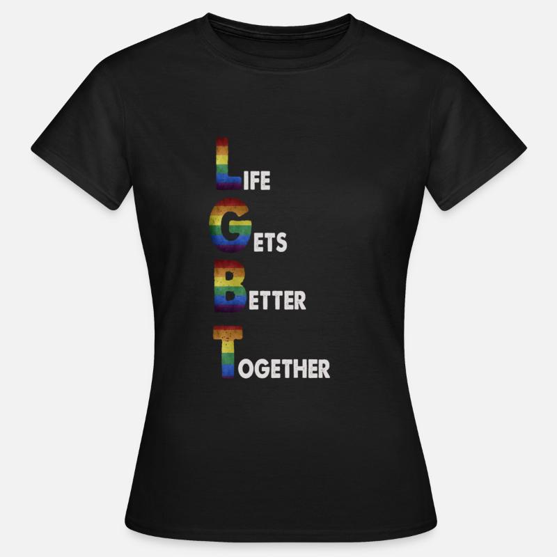 Gay Pride - Women's T-Shirt - black
