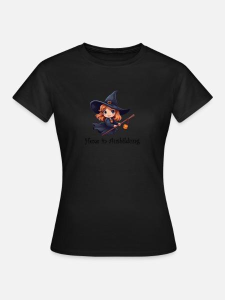 Hexe in Ausbildung - Frauen T-Shirt - Schwarz