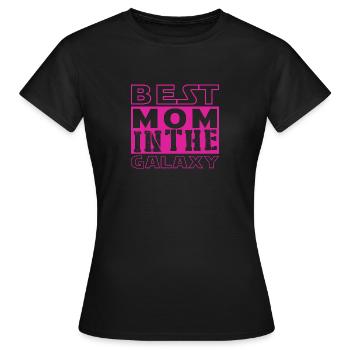 Best mom - Frauen T-Shirt - Schwarz - Vorne - AI Model Female 172 dark (172cm)