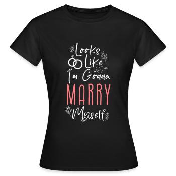 Elternteil Mutter Solo Verantwortung - Frauen T-Shirt - Schwarz - Vorne - AI Model Female 172 dark (172cm)