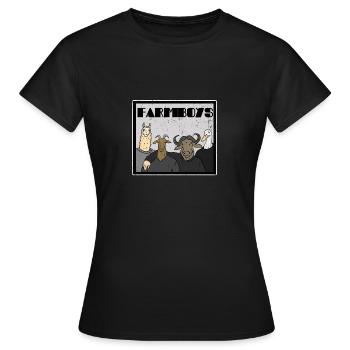 Tiergruppen Tierliebes Bauernhof Vieh Geschenk - Frauen T-Shirt - Schwarz - Vorne - AI Model Female 172 dark (172cm)
