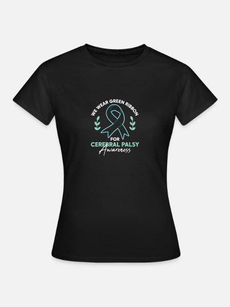 Cerebral Palsy Awareness - Frauen T-Shirt - Schwarz