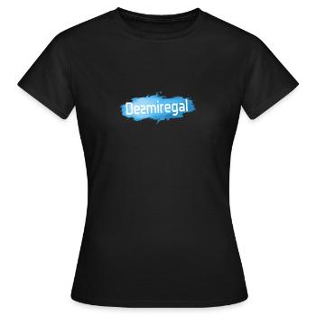 Desmiregal - T-shirt Femme - noir - Devant - AI Model Female 172 dark (172cm)