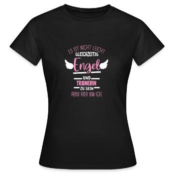 Trainerin Spruch Trainer Geschenkidee - Frauen T-Shirt - Schwarz - Vorne - AI Model Female 172 dark (172cm)