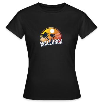 MALLORCA 3 - T-shirt Femme - noir - Devant - AI Model Female 172 dark (172cm)