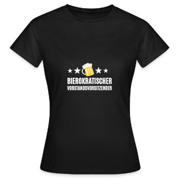 Restez toujours gentil et beérocratique - T-shirt Femme - noir - Devant - AI Model Female 172 dark (172cm)