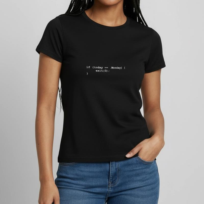 code T-shirt Femme