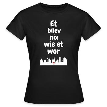 Karneval Köln Kölle Alaaf Kölsches Grundgesetz Fun - T-shirt Femme - noir - Devant - AI Model Female 172 dark (172cm)