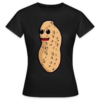 Cacahuètes Enfants Cacahuètes Enfant Bébé Enfants - T-shirt Femme - noir - Devant - AI Model Female 172 dark (172cm)
