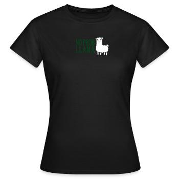 Kein Prob Lama Spanisches Lama - Frauen T-Shirt - Schwarz - Vorne - AI Model Female 172 dark (172cm)