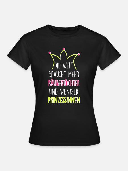 Räubertöchter - Frauen T-Shirt - Schwarz