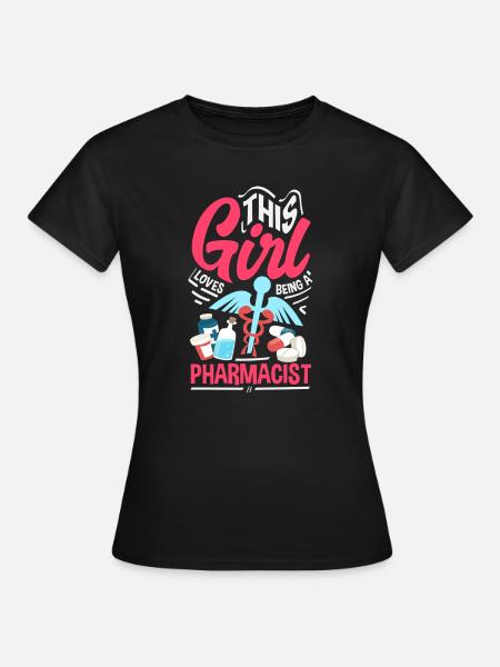 Apotheker Pharmazeutisch-technischer - Frauen T-Shirt - Schwarz