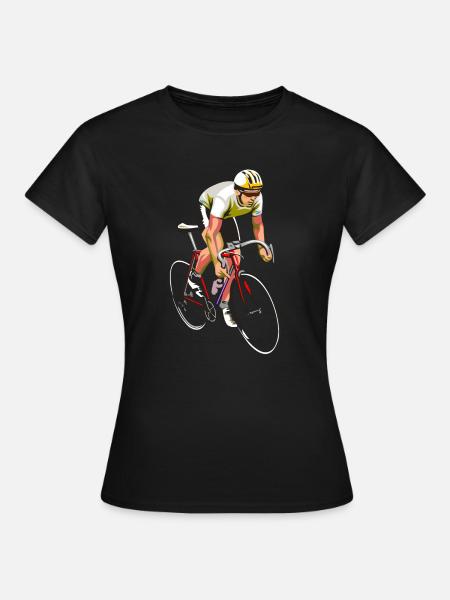Radfahrer - T-shirt Femme - noir