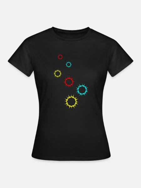 Dornenkrone - Frauen T-Shirt - Schwarz