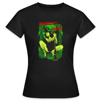 Ruhrpott Queen - Frauen T-Shirt - Schwarz - Vorne - AI Model Female 172 dark (172cm)