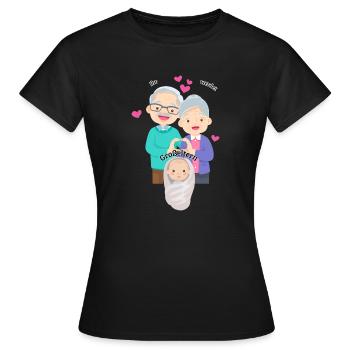Ihr werdet Großeltern - Frauen T-Shirt - Schwarz - Vorne - AI Model Female 172 dark (172cm)