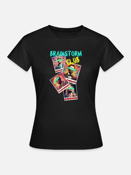 ChinCheck - Frauen T-Shirt - Schwarz