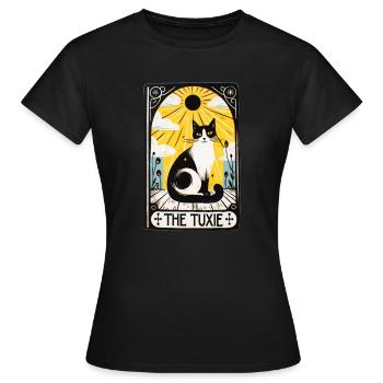 Tarot de lutin - T-shirt Femme - noir - Devant - AI Model Female 172 dark (172cm)