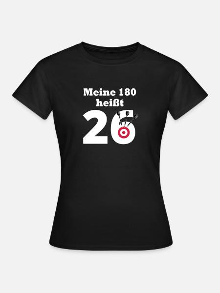 Meine180 heißt 26 - Frauen T-Shirt - Schwarz
