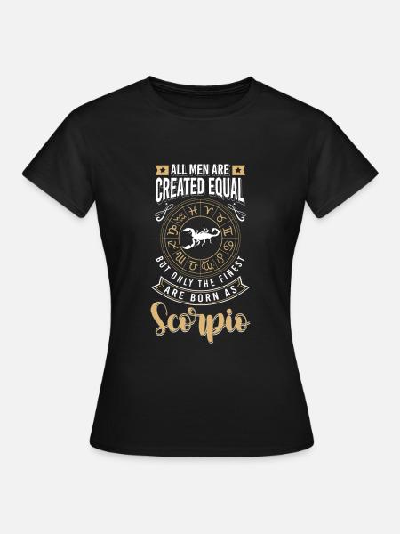 Sternzeichen Konstellation Wasser - Frauen T-Shirt - Schwarz