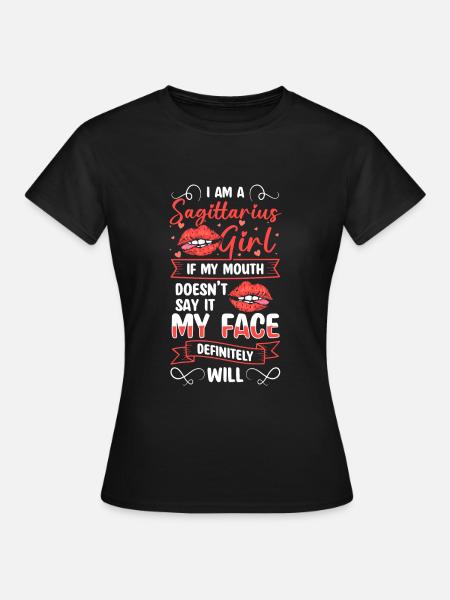 Schütze Sterne Konstellation - Frauen T-Shirt - Schwarz
