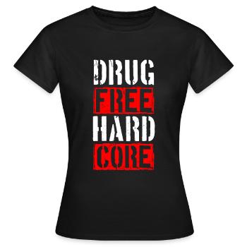 Sucht Gesundheit Zigarette - Frauen T-Shirt - Schwarz - Vorne - AI Model Female 172 dark (172cm)