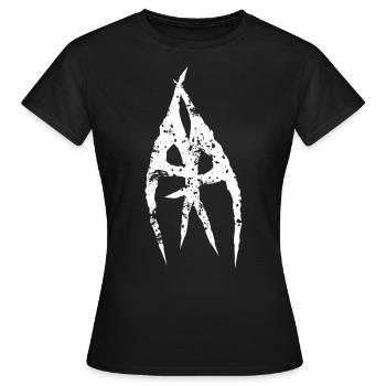 Démoniaque - symbole démoniaque - T-shirt Femme - noir - Devant - AI Model Female 172 dark (172cm)