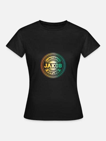 Jakob - Frauen T-Shirt - Schwarz
