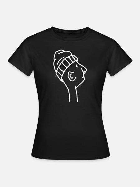 Komischer Typ - Frauen T-Shirt - Schwarz