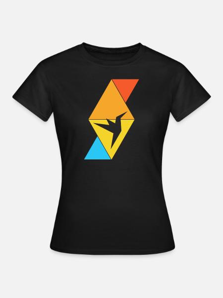 Kolibri - Frauen T-Shirt - Schwarz