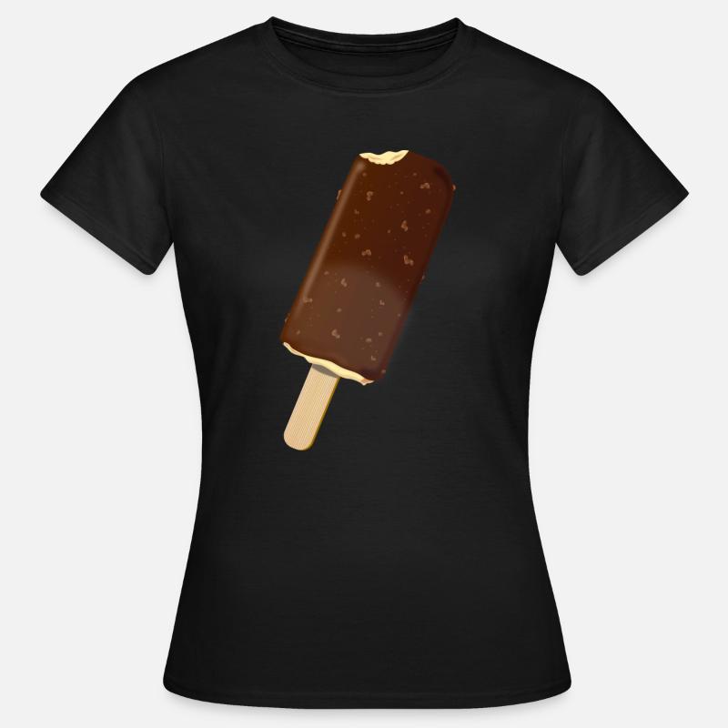 Eis - Frauen T-Shirt - Schwarz