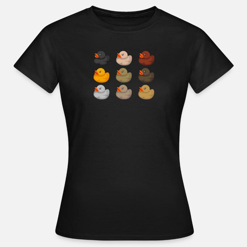 Ethnic Ducks - Women's T-Shirt - black
