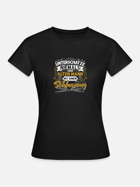 Schlagzeuger Musikinstrument - Frauen T-Shirt - Schwarz